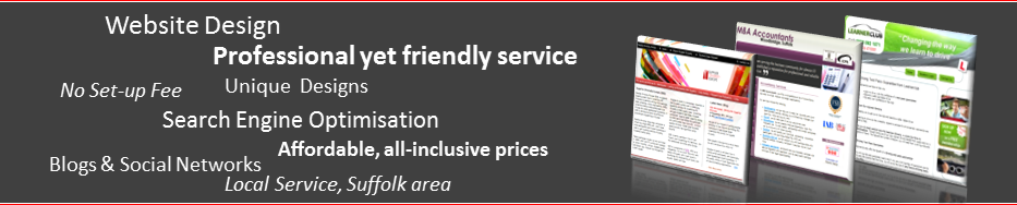 Website Design & Hosting, Ipswich, Suffolk