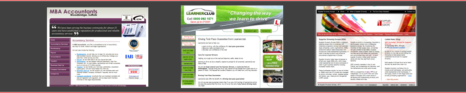 Website Design & Hosting, Ipswich, Suffolk